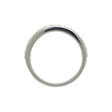 Load image into Gallery viewer, 9ct White Gold &amp; Diamond Set Band Ring
