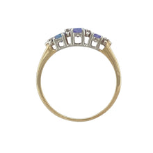 Load image into Gallery viewer, 9ct Gold Diamond &amp; Tanzanite Set Ring
