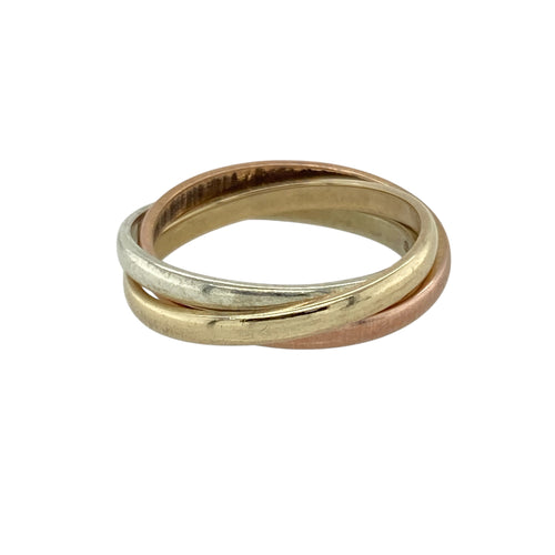 9ct Gold Triple Band Ring
