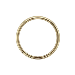 9ct Gold 2mm Wedding Band Ring