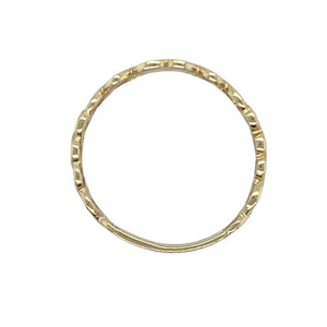 9ct Gold Celtic Heart Band Ring