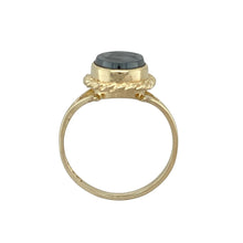 Load image into Gallery viewer, 9ct Gold &amp; Hematite Centurion Set Ring
