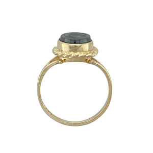 9ct Gold & Hematite Centurion Set Ring