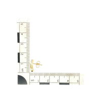 Load image into Gallery viewer, 9ct Gold &amp; Diamond Set Bar Stud Earrings

