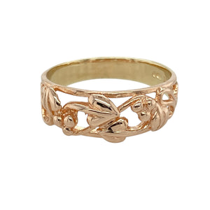9ct Gold Vine Band Ring