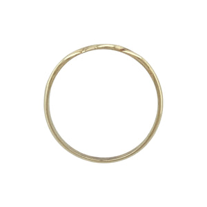9ct Gold Open Weave Band Ring