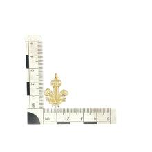 Load image into Gallery viewer, 9ct Gold Welsh Three Feathers Pendant
