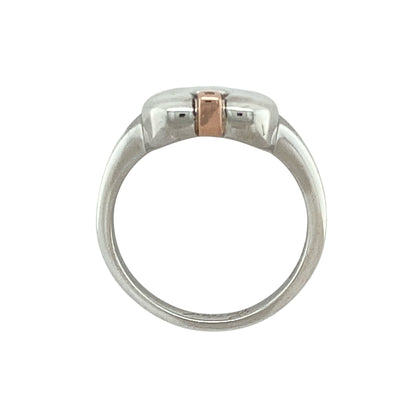 925 Silver & Diamond Set Clogau Heart Ring