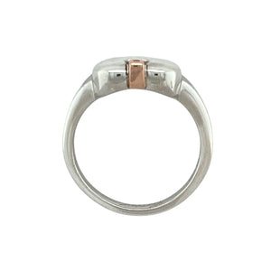 925 Silver & Diamond Set Clogau Heart Ring
