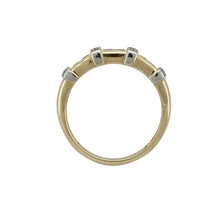 Load image into Gallery viewer, 9ct Gold Diamond Ruby Emerald &amp; Sapphire Set Band Ring

