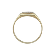 Load image into Gallery viewer, 9ct Gold &amp; Diamond Set Signet Ring
