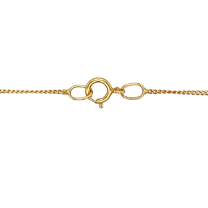 9ct Gold Diamond & Amethyst Set 18" Necklace