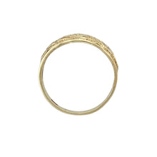 Load image into Gallery viewer, 9ct Gold Open Patterned Wide Band Ring
