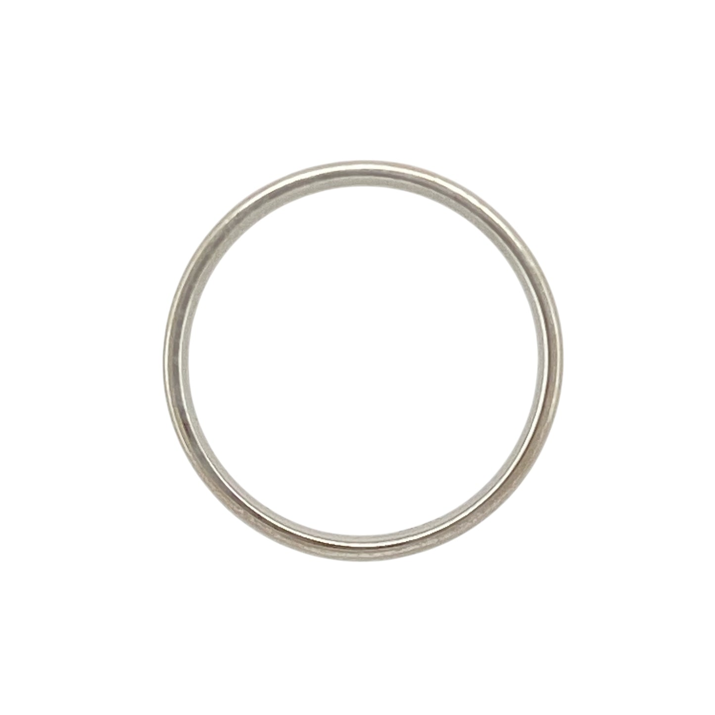 18ct White Gold 4mm Wedding Band Ring