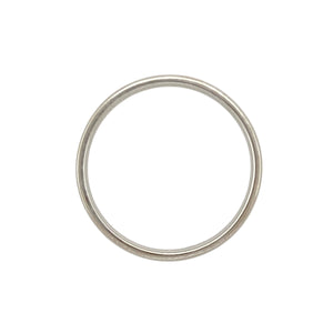 18ct White Gold 4mm Wedding Band Ring