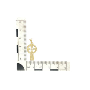 9ct Gold Celtic Cross Pendant