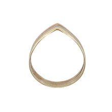 Load image into Gallery viewer, 9ct Gold Wishbone Ring
