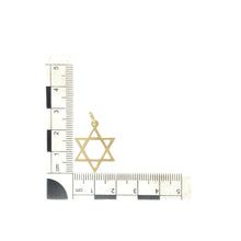 Load image into Gallery viewer, 9ct Gold Star of David Pendant

