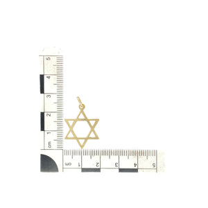 9ct Gold Star of David Pendant