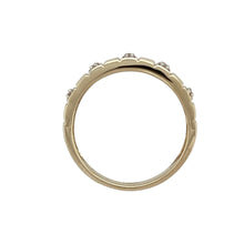 Load image into Gallery viewer, 9ct Gold &amp; Diamond Set Band Ring
