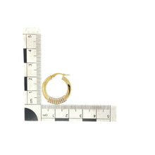 Load image into Gallery viewer, 9ct Gold Hoop Creole Earrings
