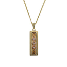 Load image into Gallery viewer, 9ct Gold &amp; Diamond Set Clogau Ingot 18&quot; Necklace
