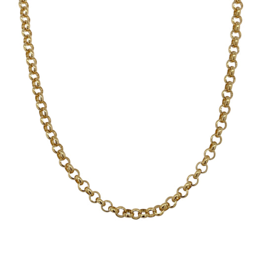 9ct Gold 18" Belcher Chain