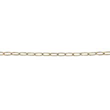 Load image into Gallery viewer, 9ct Gold 18&quot; Heart Padlock Open Link Curb Chain
