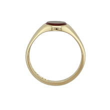 Load image into Gallery viewer, 9ct Gold &amp; Carnelian Oval Signet Ring
