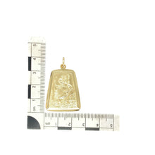 Load image into Gallery viewer, 9ct Gold Large Oblong St Christopher Pendant
