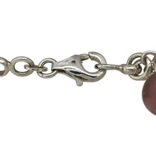 Load image into Gallery viewer, Add personality and playful elegance to your jewellery collection with this pre-owned 925 silver charm bracelet—full of whimsical detail and symbolic charms for a truly one-of-a-kind piece.

Design: The bracelet is adorned with a variety of charms including coloured beads, hearts, heart-shaped padlocks, keys, and circles—each adding its own touch of charm and character to the piece.

