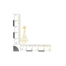 Load image into Gallery viewer, 9ct Gold Celtic Knot Drop Earrings
