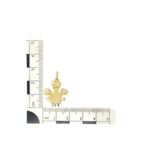 Load image into Gallery viewer, 9ct Gold Welsh Three Feathers Pendant
