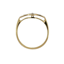 Load image into Gallery viewer, 18ct Gold &amp; Platinum Diamond Set Art Deco Style Ring
