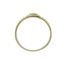 Load image into Gallery viewer, 9ct Gold &amp; Cubic Zirconia Set Watch Strap Ring
