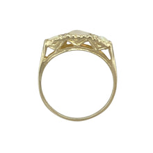 Load image into Gallery viewer, 9ct Gold Diamond &amp; Opal Set Vintage Style Ring
