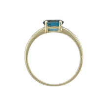 Load image into Gallery viewer, 9ct Gold Diamond &amp; Blue Topaz Set Ring
