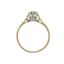 Load image into Gallery viewer, 18ct Gold &amp; Diamond Set Solitaire Ring
