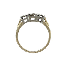 Load image into Gallery viewer, 9ct Gold &amp; Diamond Set Trilogy Ring
