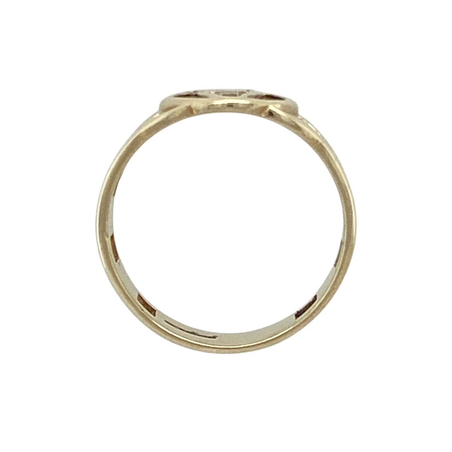 9ct Gold Mackintosh Style Ring