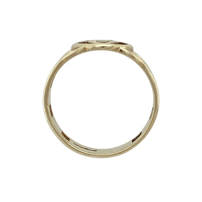 9ct Gold Mackintosh Style Ring