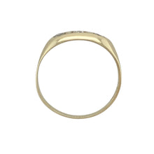 Load image into Gallery viewer, 9ct Gold &amp; Cubic Zirconia Set Trilogy Ring
