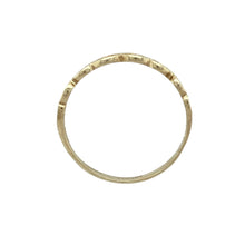 Load image into Gallery viewer, 9ct Gold Filigree Patterned Heart Band Ring
