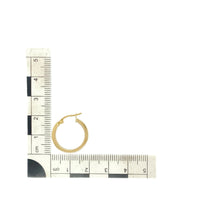 Load image into Gallery viewer, 9ct Gold Plain Hoop Creole Earrings
