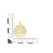 Load image into Gallery viewer, 9ct Gold Round St Christopher Pendant
