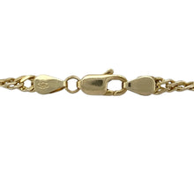 Load image into Gallery viewer, Add fluid elegance and radiant shine to your collection with this pre-owned 9ct yellow gold 16&quot; Singapore chain—perfect for graceful movement and timeless style.

Design: The chain features a 3mm wide twisted Singapore link pattern, creating a flowing, light-catching effect that adds texture and brilliance.
Material: Made from 9-carat yellow gold, the high-polish finish enhances the elegant twist with a rich, golden glow.

