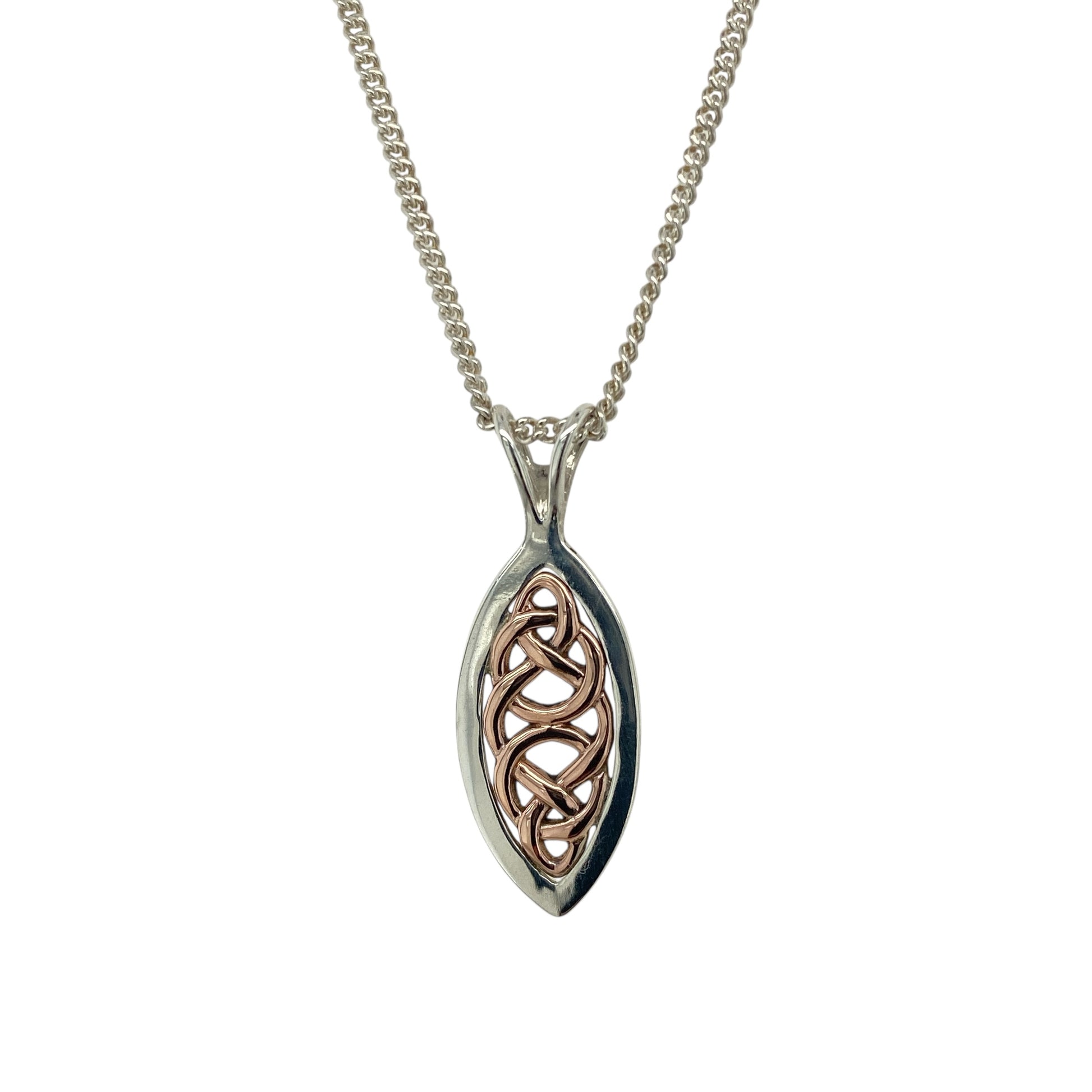 925 Silver Clogau Celtic Knot 18" Necklace