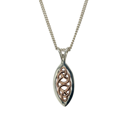 925 Silver Clogau Celtic Knot 18" Necklace