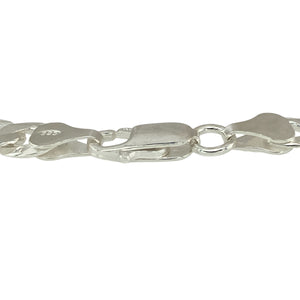 Bring classic style and everyday versatility to your jewellery collection with this new 925 solid silver 8.5" curb bracelet—a sleek and timeless piece with a polished finish and comfortable fit.

Design: Featuring a traditional curb link design with a 7mm link width, this bracelet offers a clean, structured look that suits both casual and smart styling.
Material: Made from solid 925 sterling silver, the high-shine finish adds a bright, refined edge to the durable link construction.
