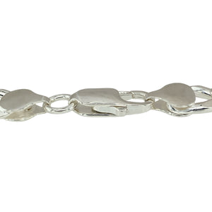 Bring confident style and timeless strength to your jewellery collection with this new 925 solid silver 8.75" curb bracelet—a bold accessory with classic curb styling and substantial weight.

Design: Featuring a traditional curb link pattern with a 10mm link width, this bracelet offers a clean, masculine look with polished definition.
Material: Made from solid 925 sterling silver, the high-shine finish enhances the sleek appearance and durable construction of the links.
